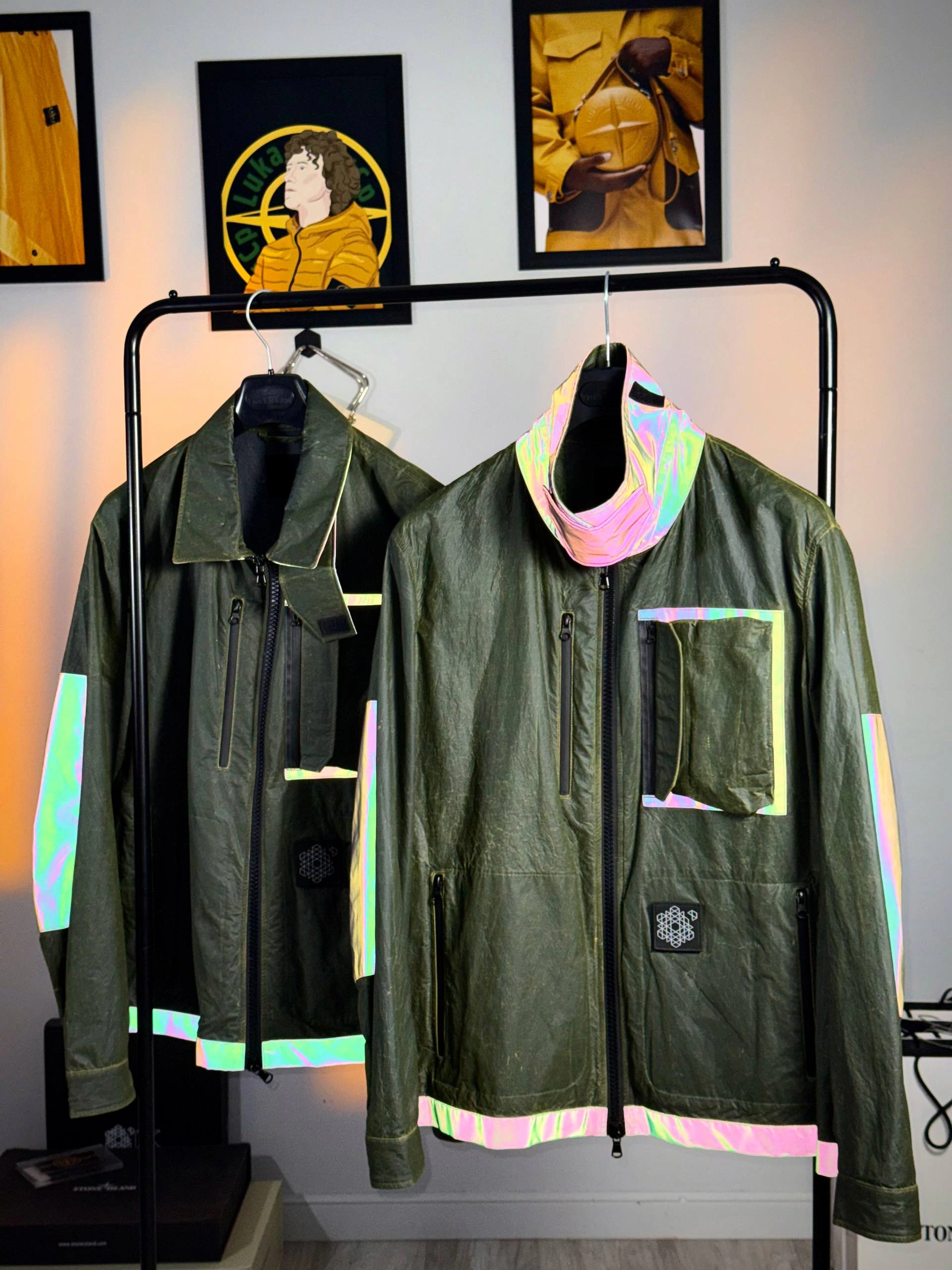 Plurimus NO_S19_1A Deep Green jacket, фото 1