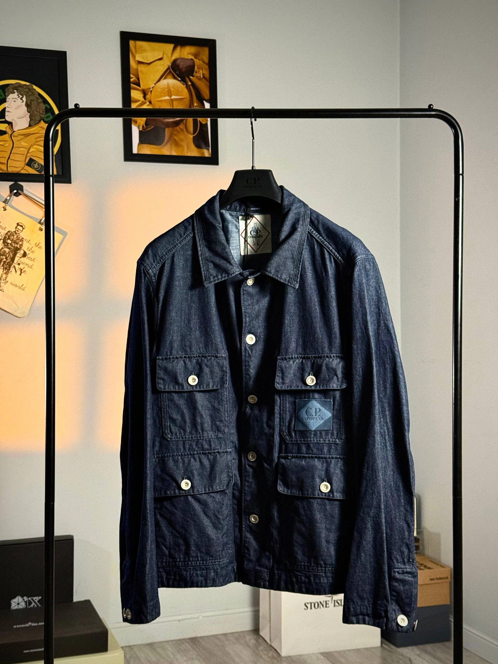 C.P. Company Bull Denim Field Jacket, фото 1