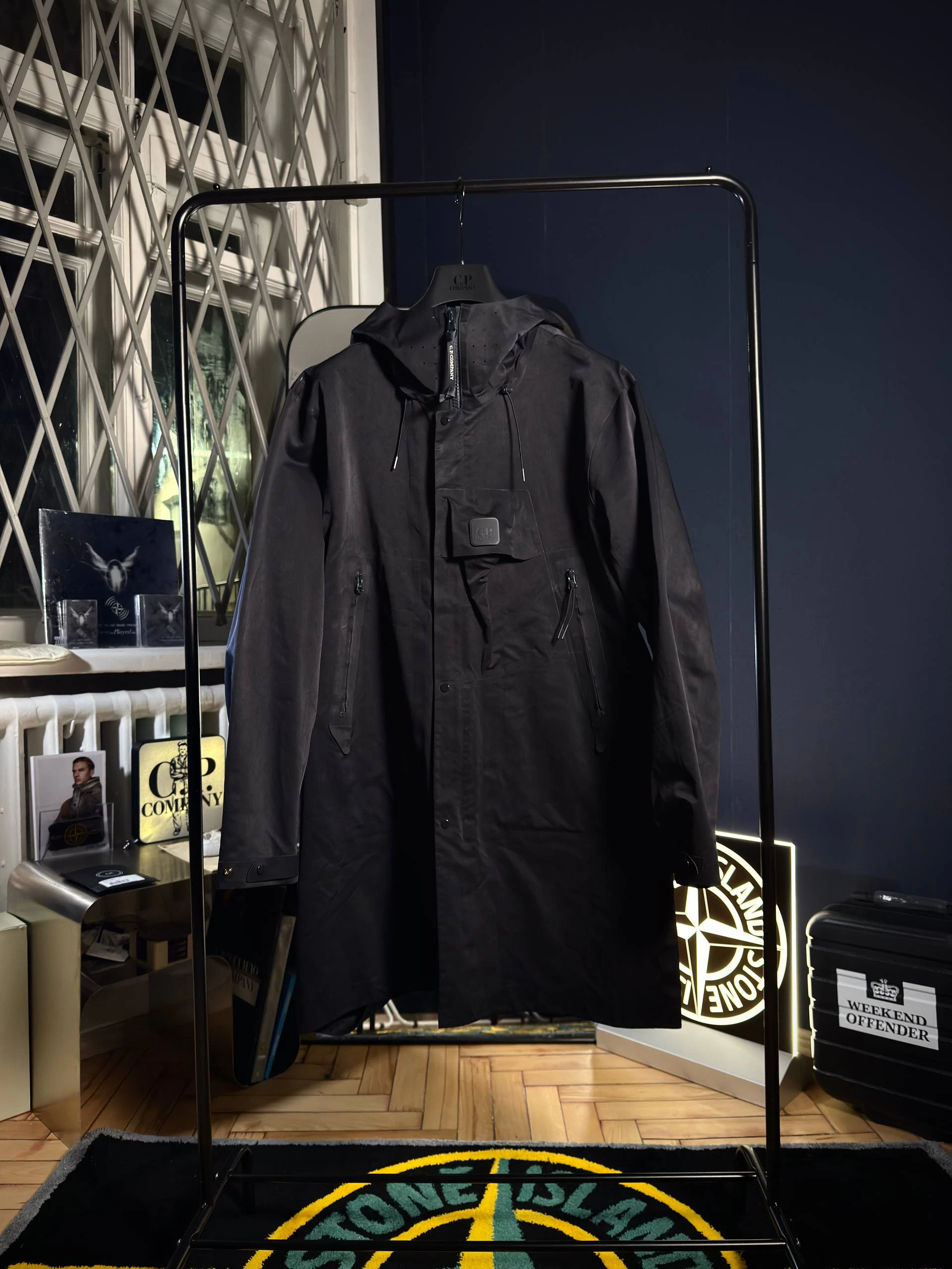 C.P. Company Metropolis Series A.A.C. Hooded Parka Black Parkas / Windbreaker, фото 1