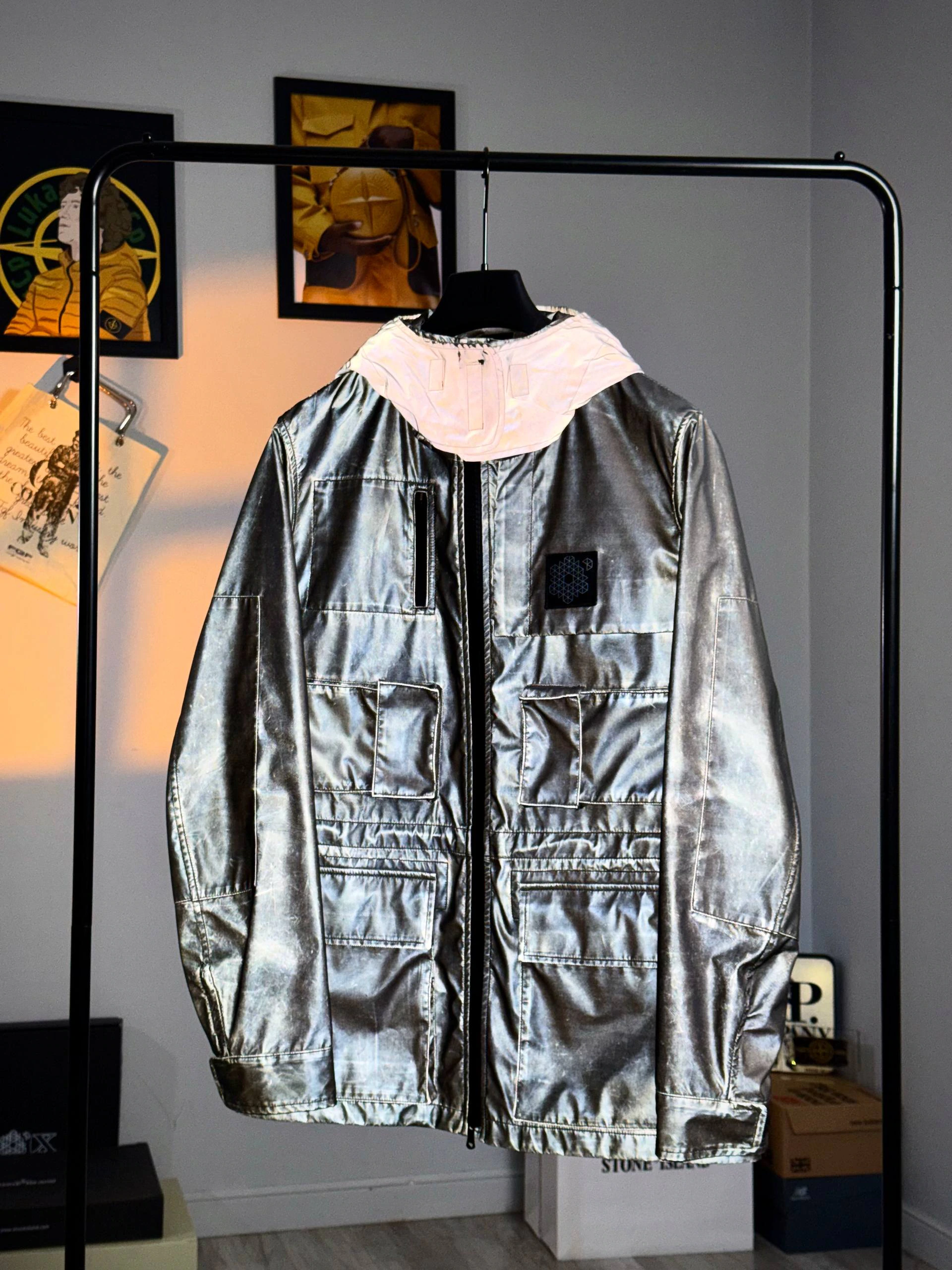 Plurimus NO_S10_1A Thermo Sensitive Multi Pocket Reflective Jacket, фото 1