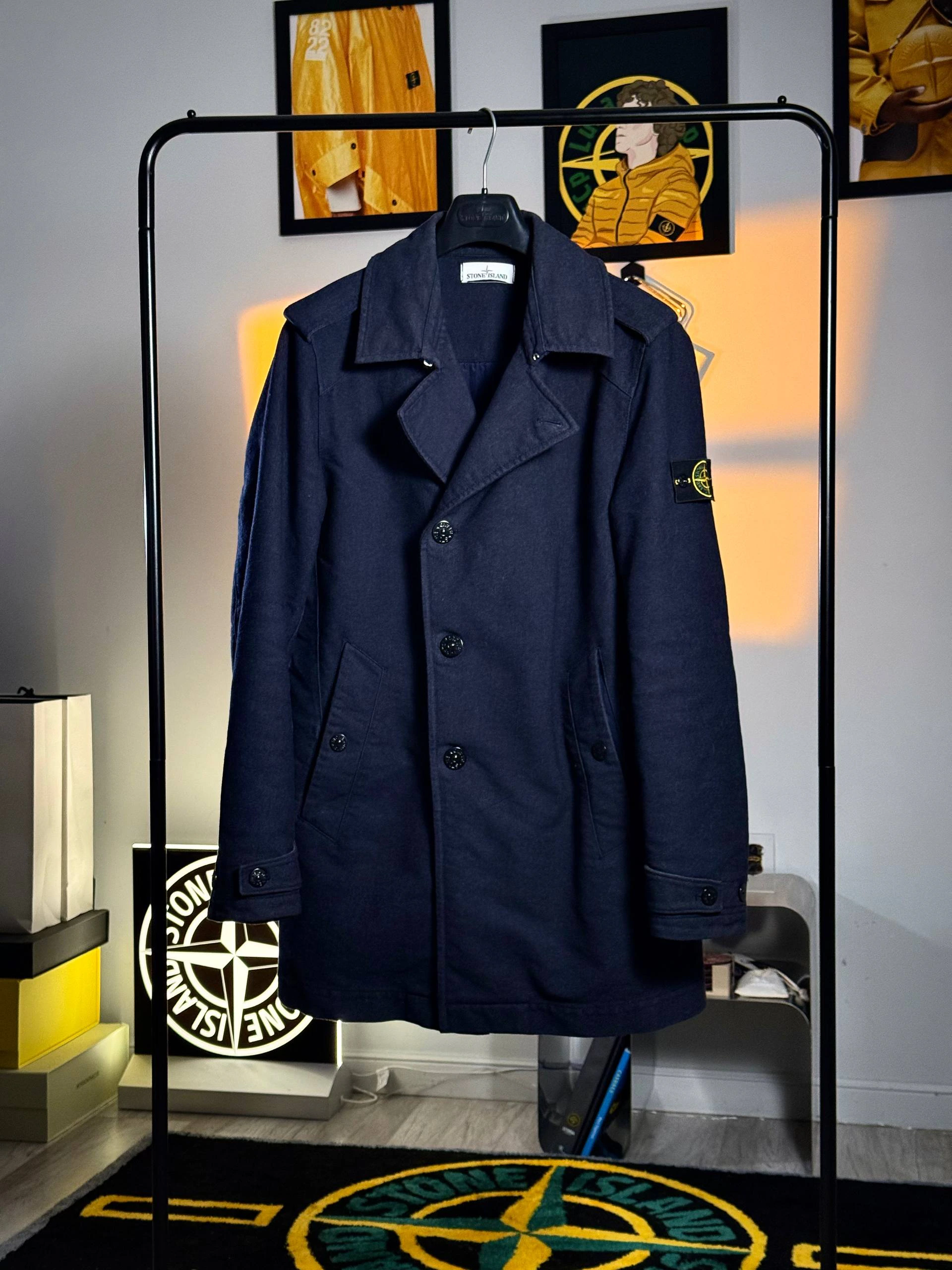 Stone Island Saia Doppia Faccia Trench Coat, фото 1