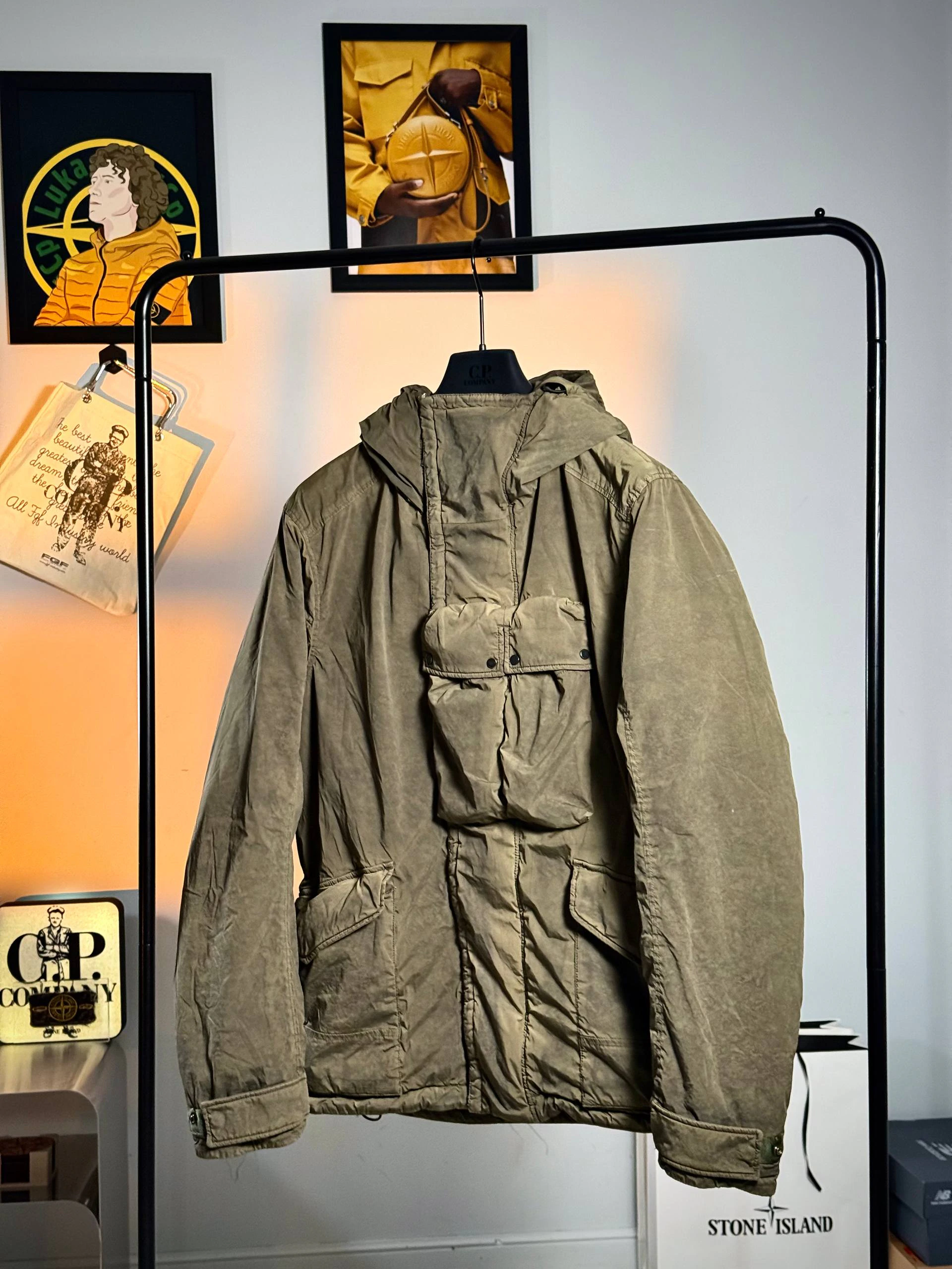 C.P. Company Nycra Re-colour Google Jacket, фото 1